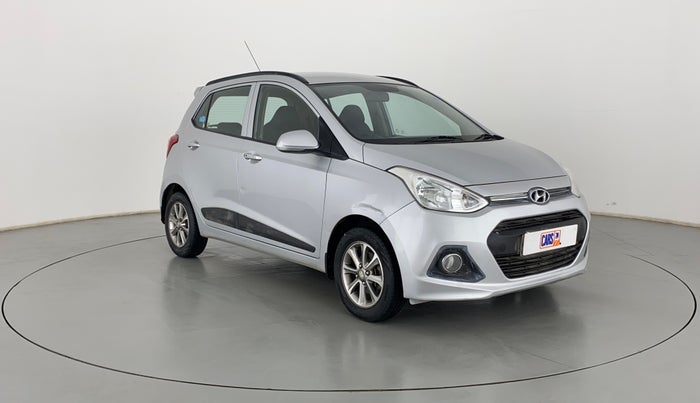 2016 Hyundai Grand i10 ASTA (O) 1.2 KAPPA VTVT, Petrol, Manual, 79,736 km, Right Front Diagonal