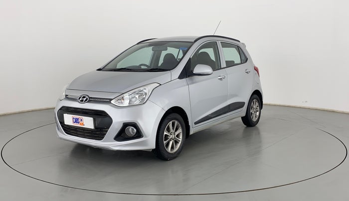 2016 Hyundai Grand i10 ASTA (O) 1.2 KAPPA VTVT, Petrol, Manual, 79,736 km, Left Front Diagonal