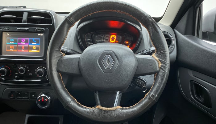 2016 Renault Kwid RXT 1.0 EASY-R AT OPTION, Petrol, Automatic, 20,403 km, Steering Wheel Close Up