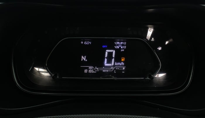 2022 Tata NEXON XZA PLUS (O) PETROL DARK EDITION, Petrol, Automatic, 18,300 km, Odometer Image
