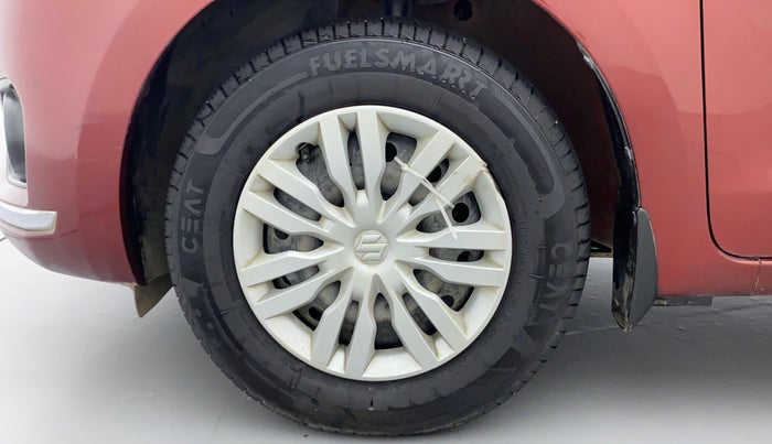 2017 Maruti Dzire VXI, Petrol, Manual, 65,868 km, Left Front Wheel