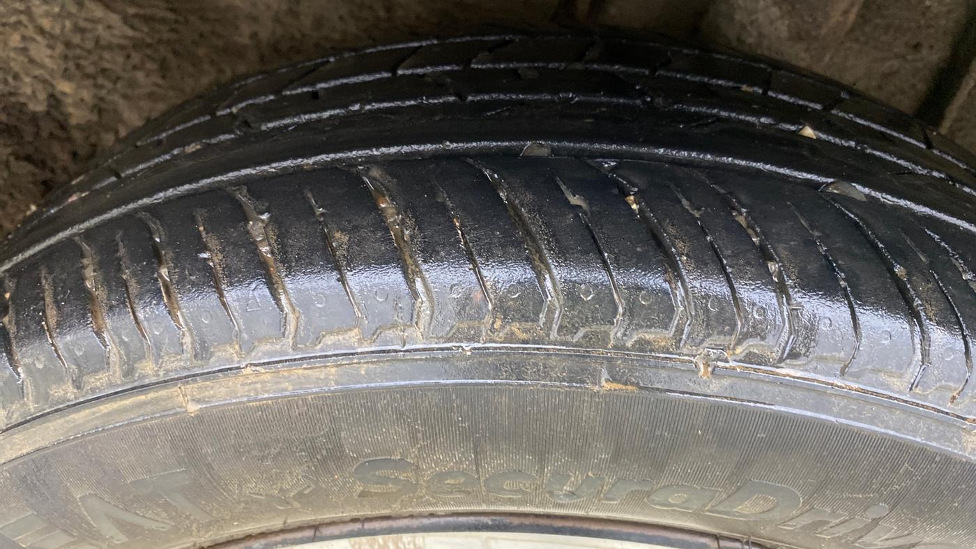 2022 Nissan MAGNITE XV TURBO, Petrol, Manual, 22,147 km, Left Rear Tyre Tread