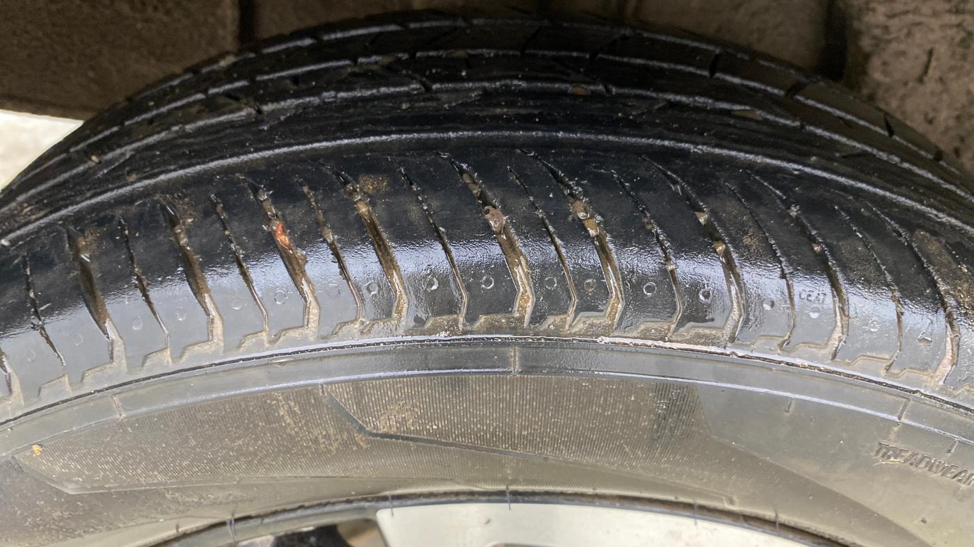 2022 Nissan MAGNITE XV TURBO, Petrol, Manual, 22,147 km, Right Rear Tyre Tread