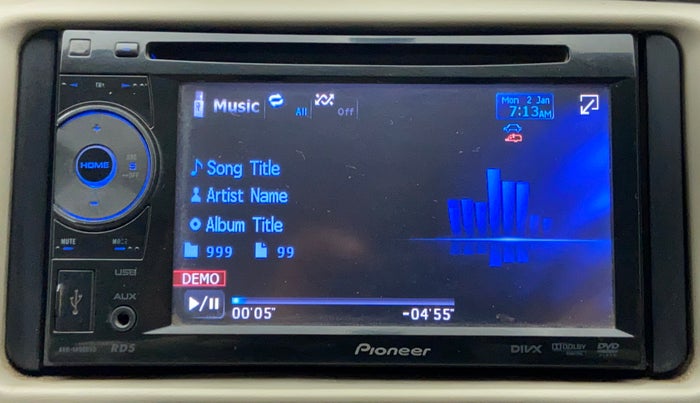 2012 Toyota Innova 2.5 GX 8 STR BS IV, Diesel, Manual, 1,13,870 km, Infotainment System