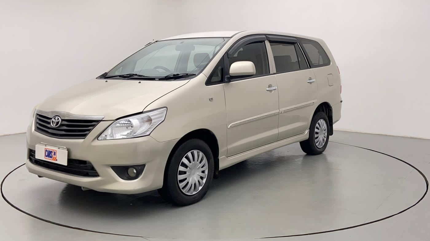 2012 Toyota Innova 2.5 GX 8 STR BS IV, Diesel, Manual, 1,13,870 km, Left Front Diagonal
