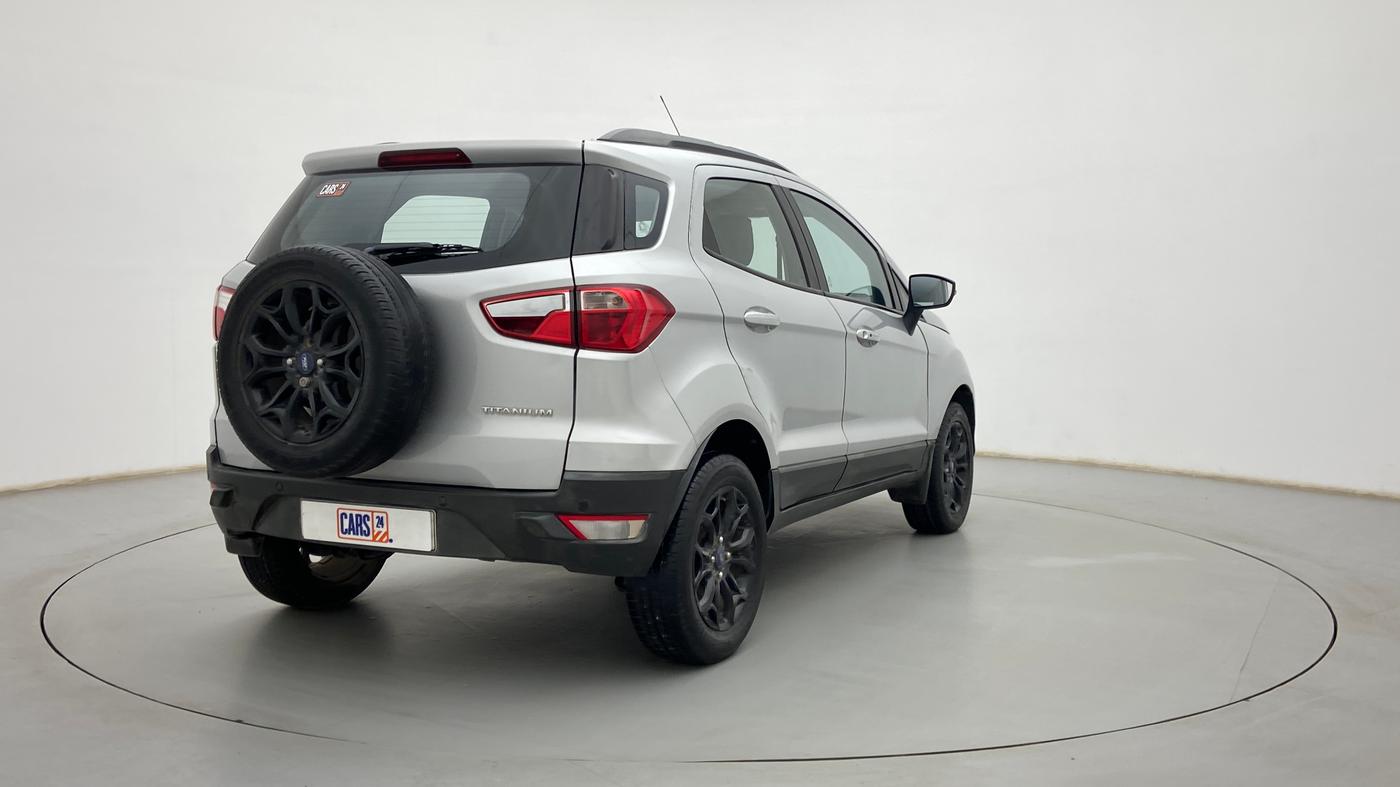 2017 Ford Ecosport TITANIUM 1.5L PETROL AT, Petrol, Automatic, 50,879 km, Right Back Diagonal