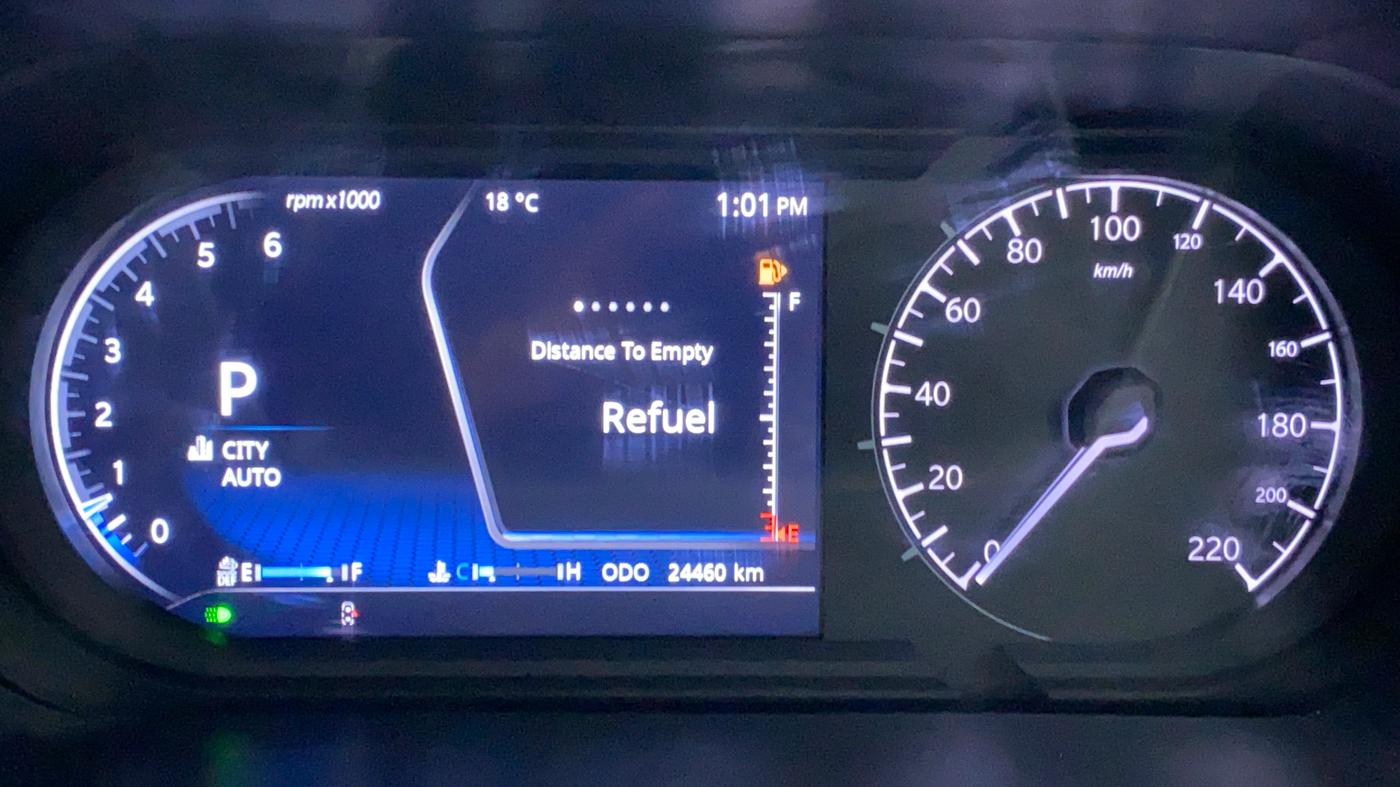 2021 Tata Harrier XZA, Diesel, Automatic, 24,437 km, Odometer Image