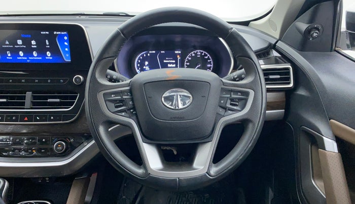 2021 Tata Harrier XZA, Diesel, Automatic, 24,437 km, Steering Wheel Close Up