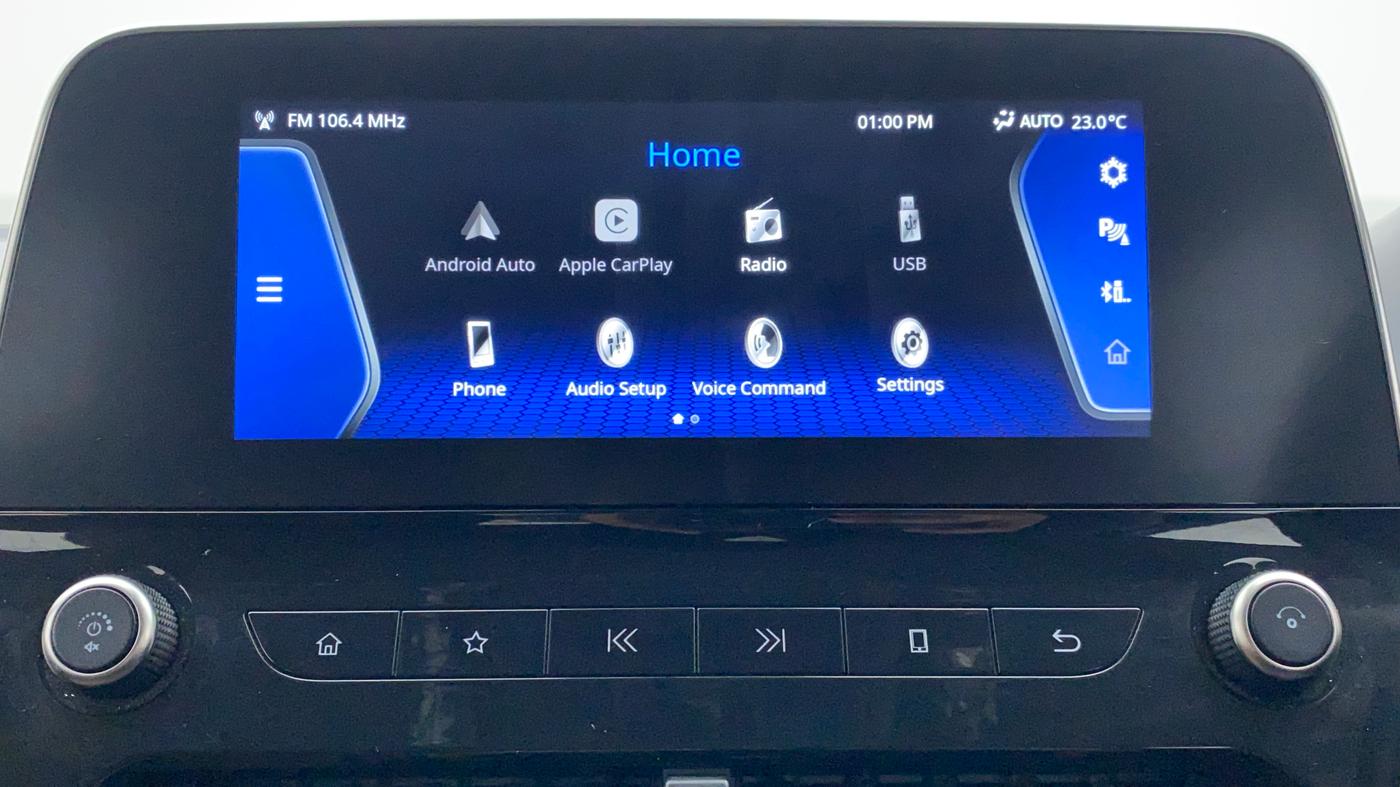 2021 Tata Harrier XZA, Diesel, Automatic, 24,437 km, Infotainment System