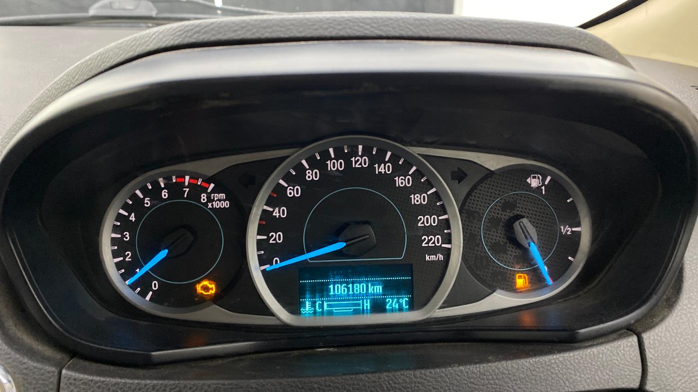 2019 Ford Figo Aspire TITANIUM 1.2 PETROL, Petrol, Manual, 1,06,148 km, Odometer Image