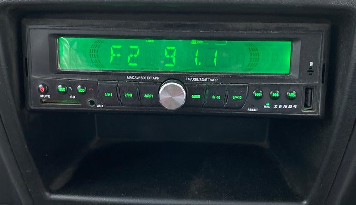 2018 Maruti OMNI E 8 STR, Petrol, Manual, 39,591 km, Infotainment System
