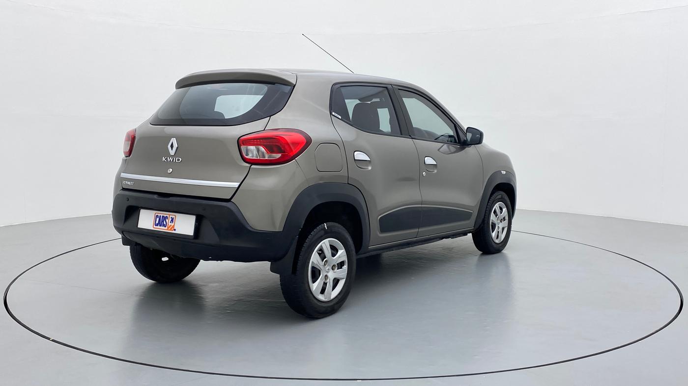 2017 Renault Kwid RXL, Petrol, Manual, 66,912 km, Right Back Diagonal