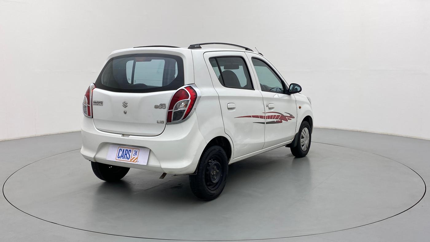 2013 Maruti Alto 800 LXI, Petrol, Manual, 65,307 km, Right Back Diagonal