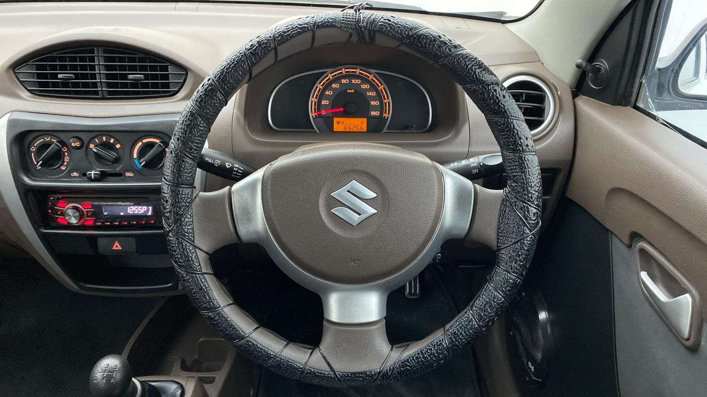 2013 Maruti Alto 800 LXI, Petrol, Manual, 65,307 km, Steering Wheel Close Up