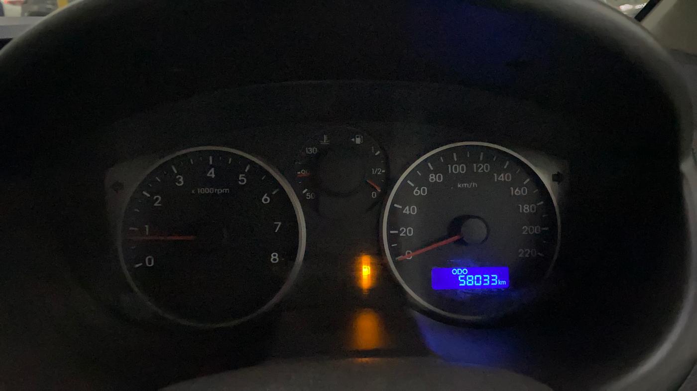 2013 Hyundai i20 SPORTZ 1.2, Petrol, Manual, 58,013 km, Odometer Image
