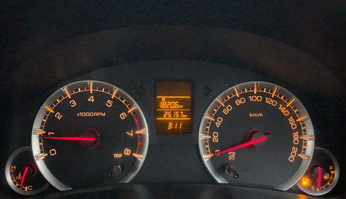 2015 Maruti Swift Dzire VXI, Petrol, Manual, 25,157 km, Odometer Image