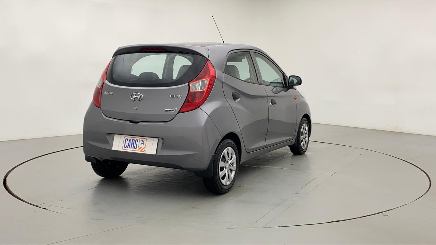 2014 Hyundai Eon MAGNA PLUS, Petrol, Manual, 50,609 km, Right Back Diagonal (45- Degree) View