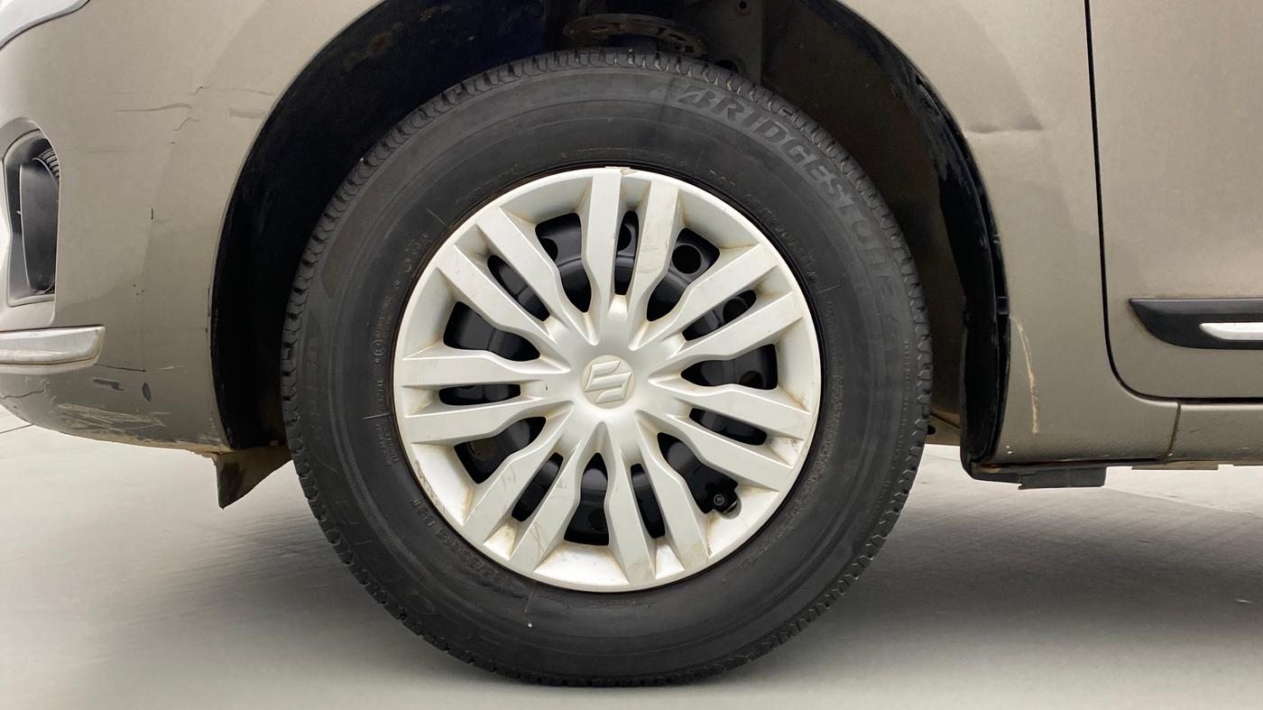 2018 Maruti Dzire VXI, Petrol, Manual, 39,398 km, Left Front Wheel