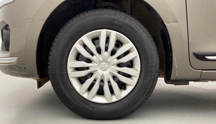 2018 Maruti Dzire VXI, Petrol, Manual, 39,398 km, Left Front Wheel