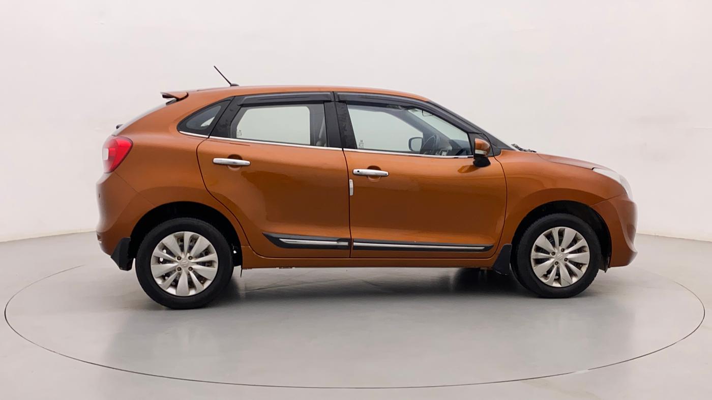 2017 Maruti Baleno DELTA CVT PETROL 1.2, Petrol, Automatic, 74,601 km, Right Side View