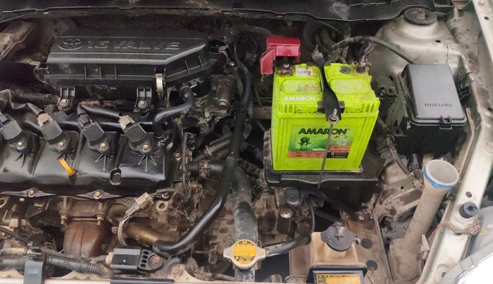 2014 Toyota Etios G, Petrol, Manual, 1,15,924 km, Engine View - Left