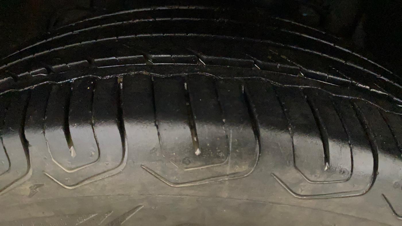 2024 Tata NEXON CREATIVE 1.2 REVOTRON 7 DCA, Petrol, Automatic, 14,516 km, Left Front Tyre Tread