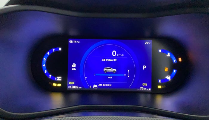 2024 Tata NEXON CREATIVE 1.2 REVOTRON 7 DCA, Petrol, Automatic, 13,884 km, Odometer Image