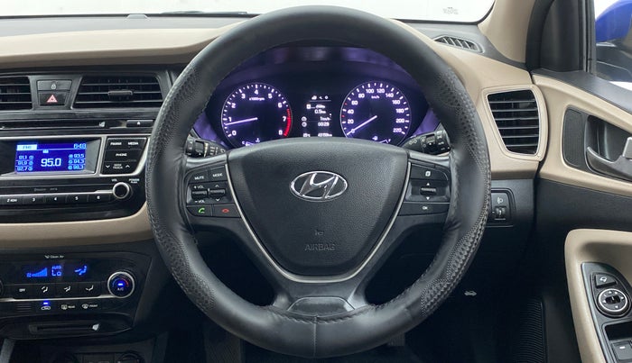 2015 Hyundai Elite i20 ASTA 1.2, Petrol, Manual, 43,324 km, Steering Wheel Close Up