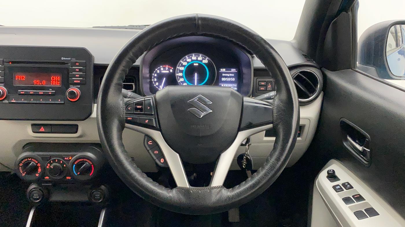 2021 Maruti IGNIS DELTA 1.2 AMT, Petrol, Automatic, 31,951 km, Steering Wheel Close Up