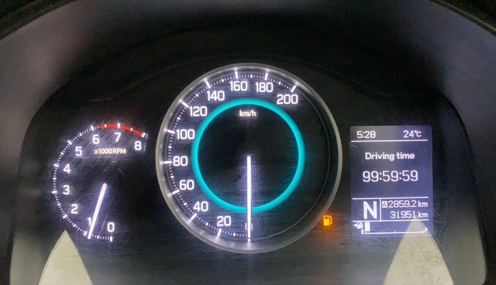 2021 Maruti IGNIS DELTA 1.2 AMT, Petrol, Automatic, 31,951 km, Odometer Image