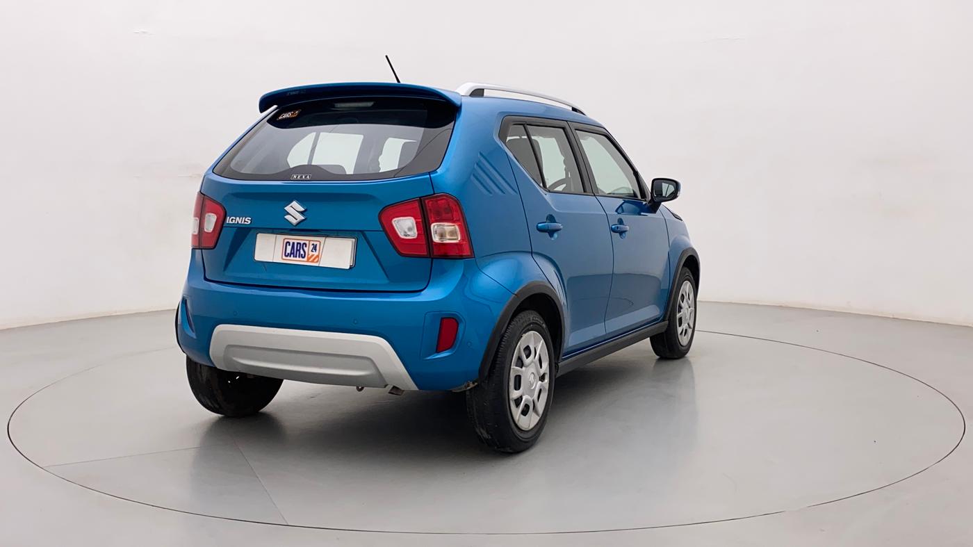 2021 Maruti IGNIS DELTA 1.2 AMT, Petrol, Automatic, 31,951 km, Right Back Diagonal