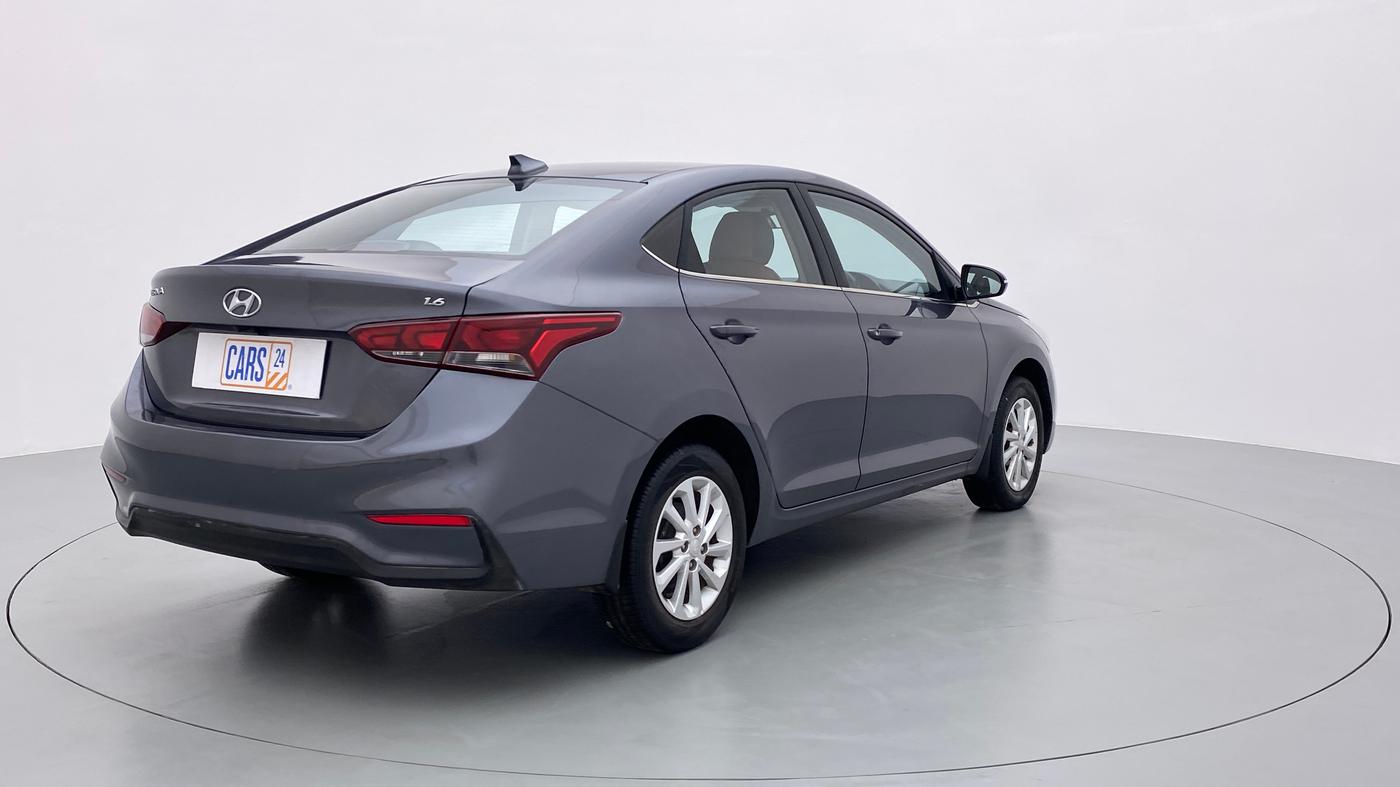 2018 Hyundai Verna EX 1.6 VTVT AT, Petrol, Automatic, 27,310 km, Right Back Diagonal