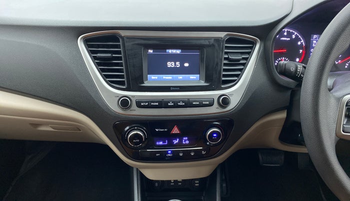 2018 Hyundai Verna EX 1.6 VTVT AT, Petrol, Automatic, 27,310 km, Air Conditioner