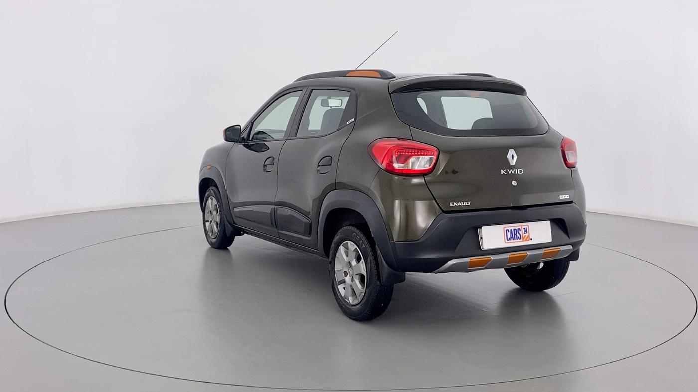 2017 Renault Kwid CLIMBER 1.0 AT, Petrol, Automatic, 31,258 km, Left Back Diagonal