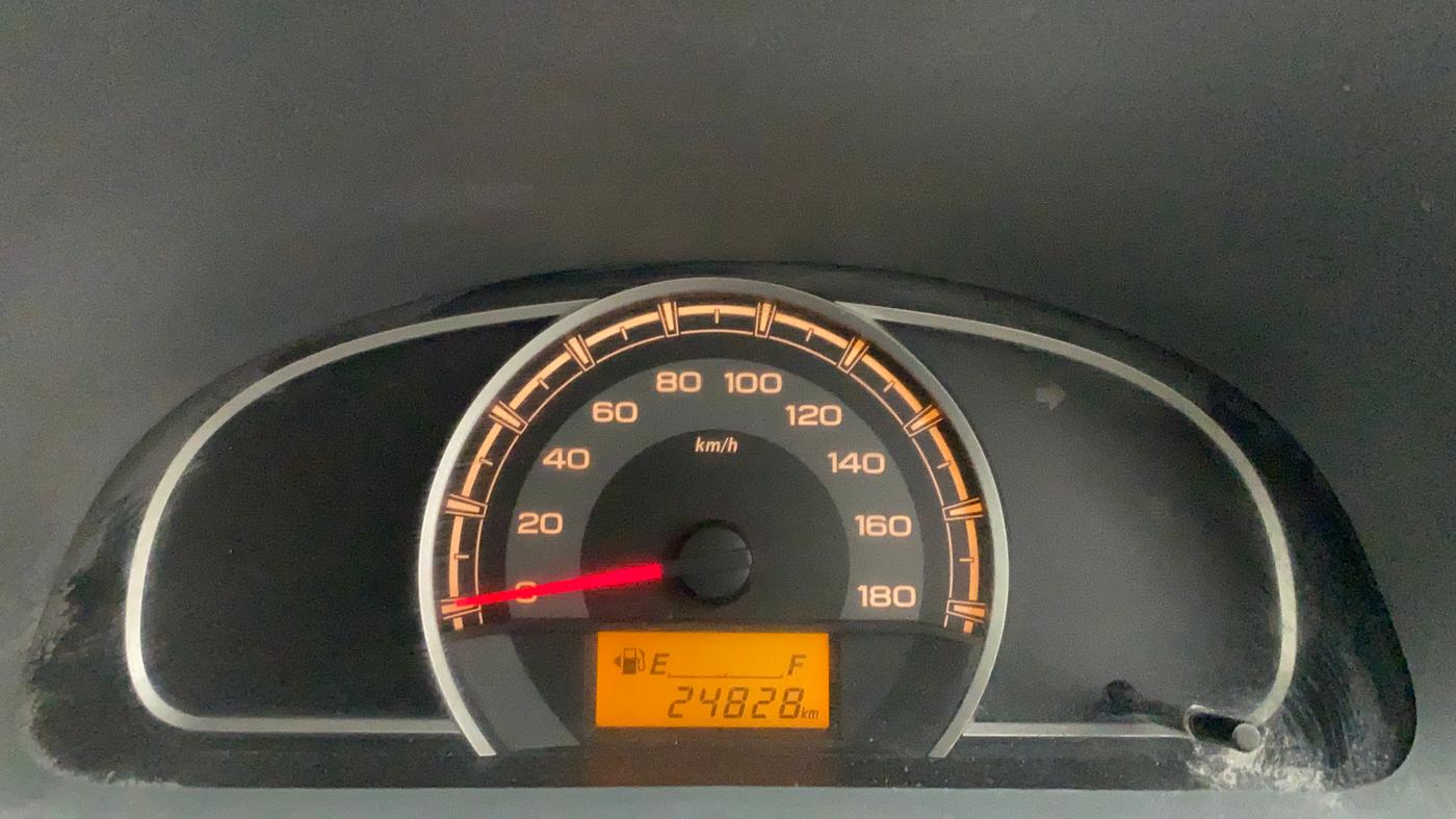 2012 Maruti Alto 800 LXI, Petrol, Manual, 25,076 km, Odometer Image
