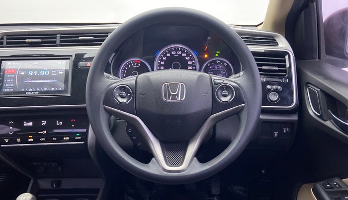 2017 Honda City V MT PETROL, Petrol, Manual, 81,879 km, Steering Wheel Close Up