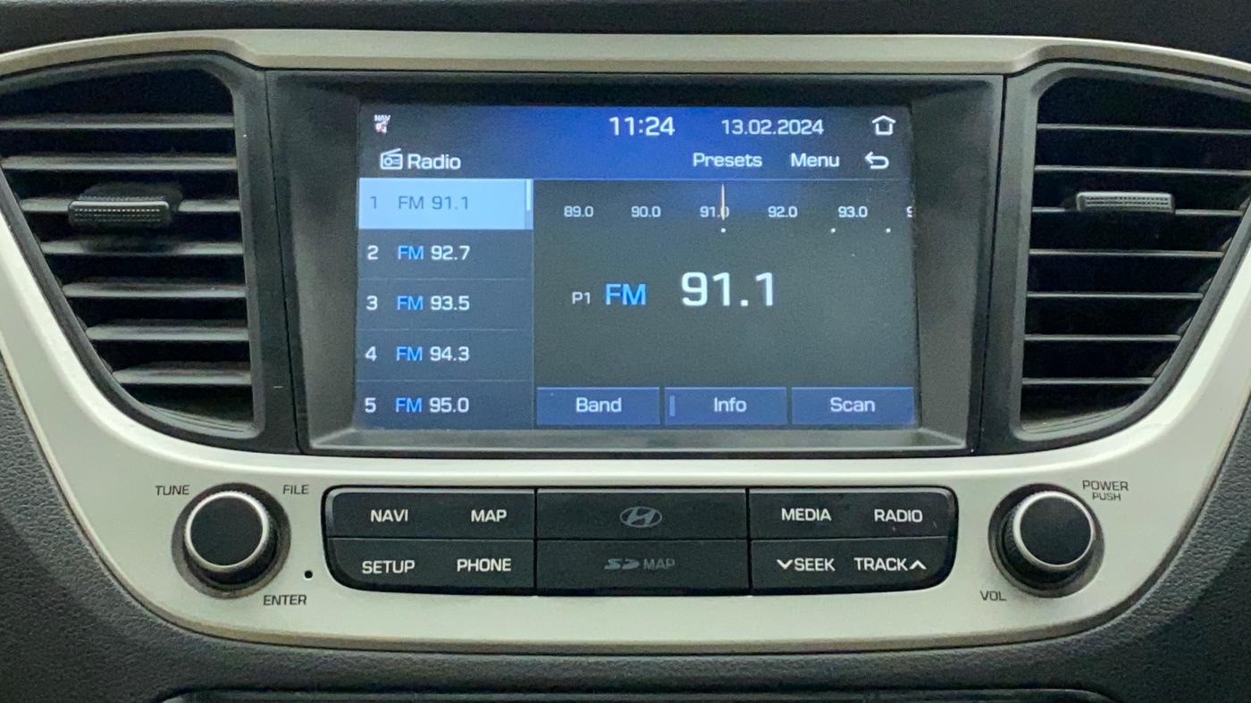 2019 Hyundai Verna 1.6 CRDI SX + AT, Diesel, Automatic, 47,152 km, Infotainment System