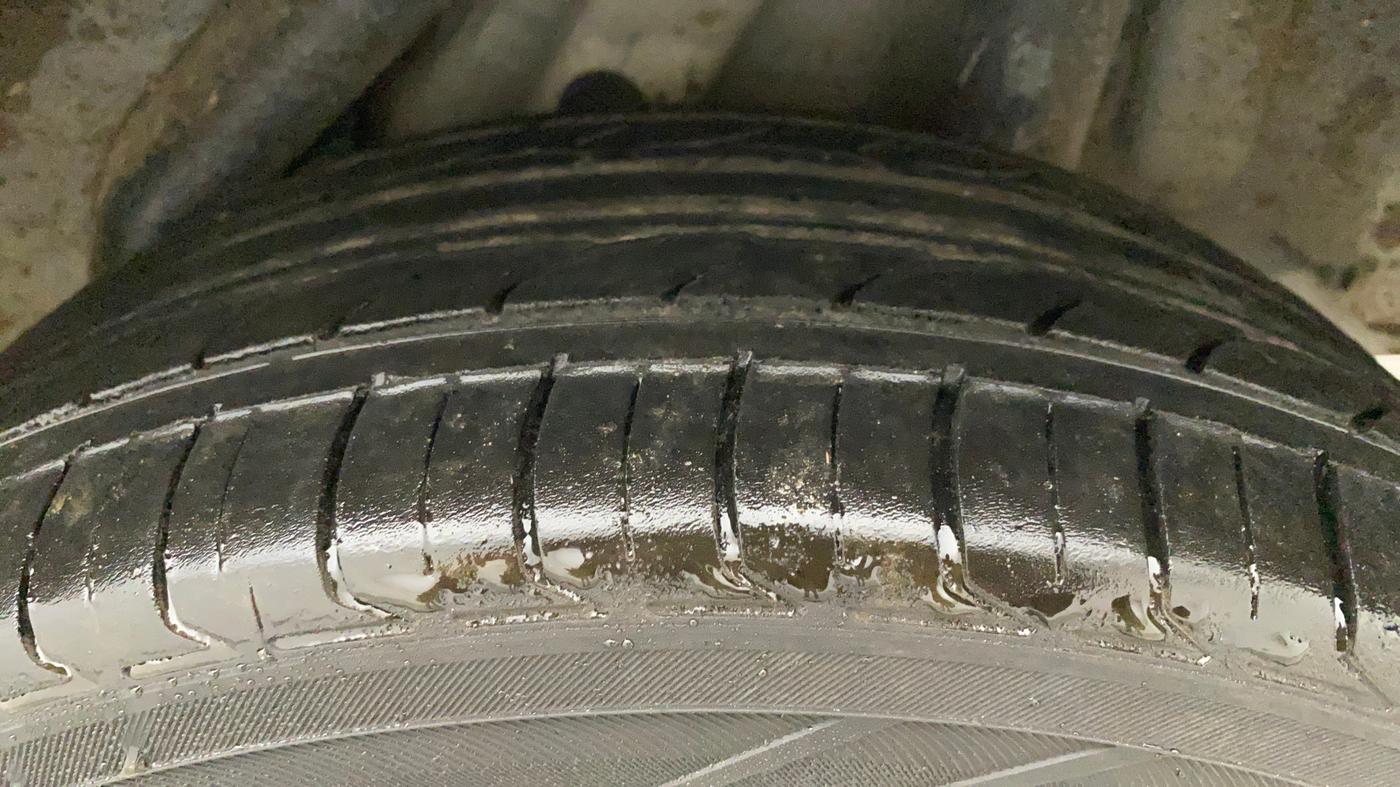 2019 Hyundai Verna 1.6 CRDI SX + AT, Diesel, Automatic, 47,152 km, Left Rear Tyre Tread