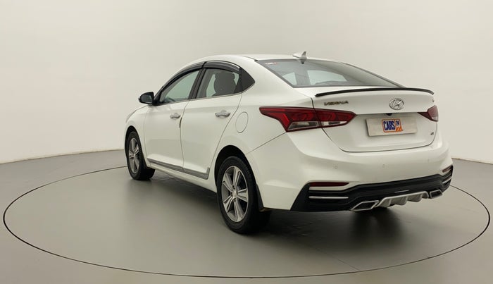 2019 Hyundai Verna 1.6 CRDI SX + AT, Diesel, Automatic, 47,152 km, Left Back Diagonal
