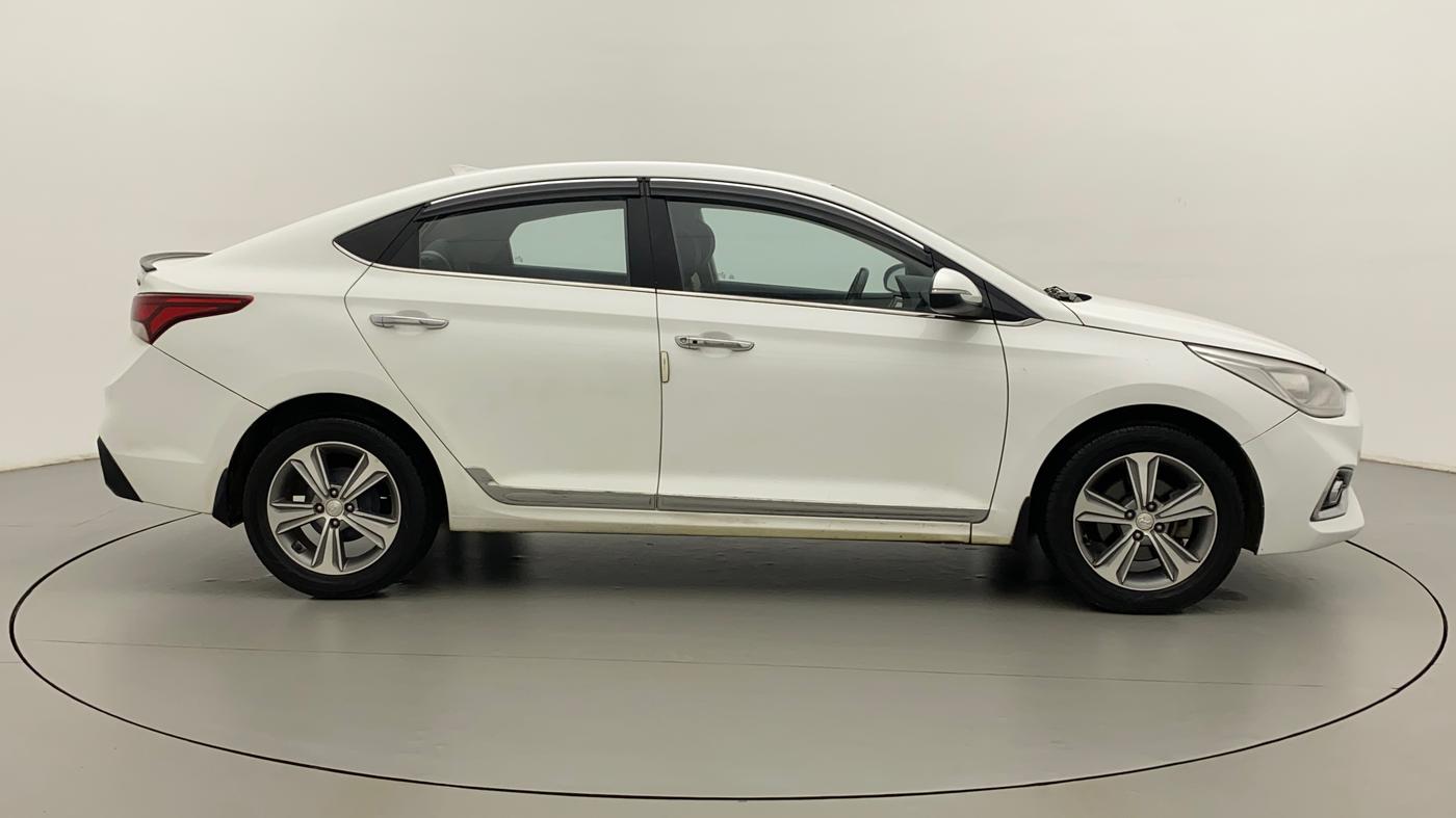 2019 Hyundai Verna 1.6 CRDI SX + AT, Diesel, Automatic, 47,152 km, Right Side View