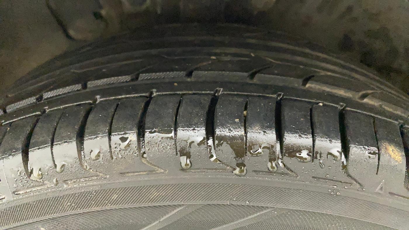 2019 Hyundai Verna 1.6 CRDI SX + AT, Diesel, Automatic, 47,152 km, Left Front Tyre Tread