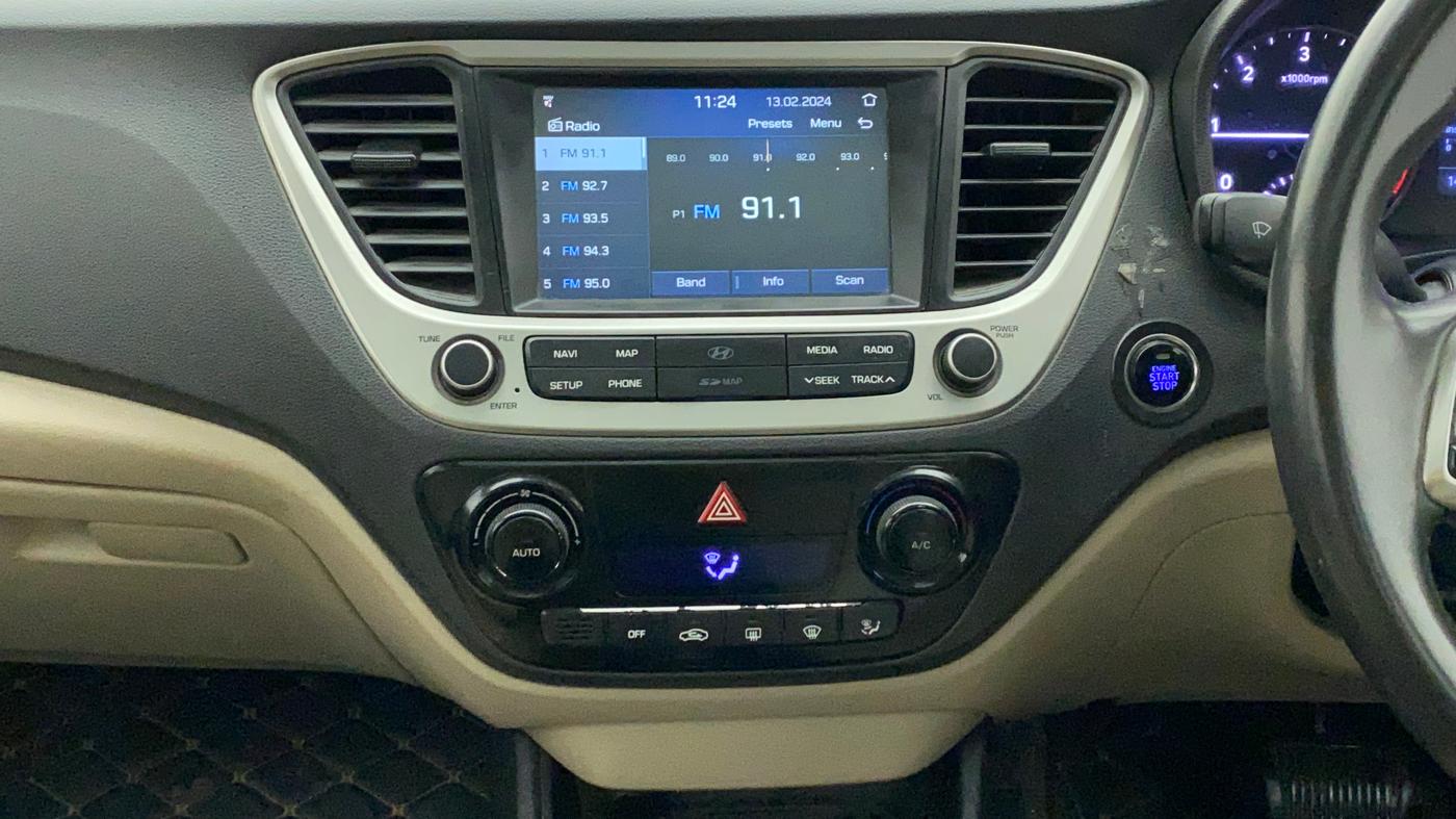 2019 Hyundai Verna 1.6 CRDI SX + AT, Diesel, Automatic, 47,152 km, Air Conditioner