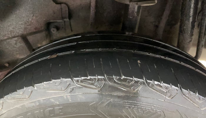 2022 Tata TIGOR XZ PLUS CNG, CNG, Manual, 70,690 km, Left Rear Tyre Tread