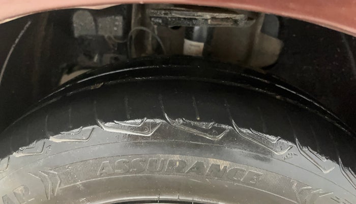 2022 Tata TIGOR XZ PLUS CNG, CNG, Manual, 70,690 km, Left Front Tyre Tread