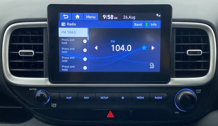 2020 Hyundai VENUE SX (O) 1.5 CRDI, Diesel, Manual, 53,131 km, Infotainment System