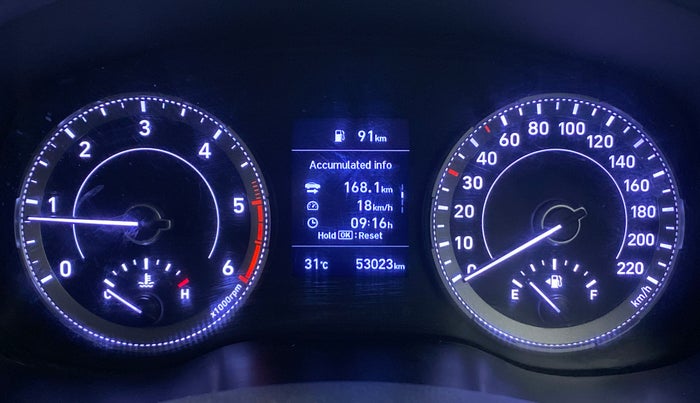 2020 Hyundai VENUE SX (O) 1.5 CRDI, Diesel, Manual, 53,131 km, Odometer Image