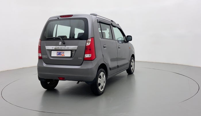 2014 Maruti Wagon R 1.0 VXI, Petrol, Manual, 50,917 km, Right Back Diagonal