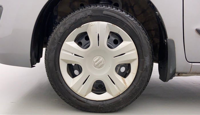 2014 Maruti Wagon R 1.0 VXI, Petrol, Manual, 50,917 km, Left Front Wheel