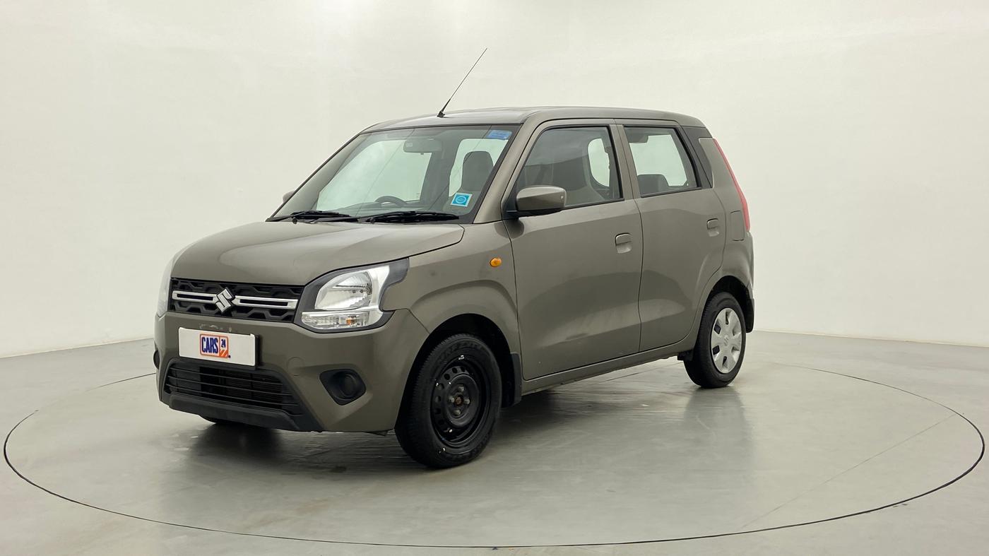 2020 Maruti New Wagon-R VXI 1.0, Petrol, Manual, 12,475 km, Left Front Diagonal