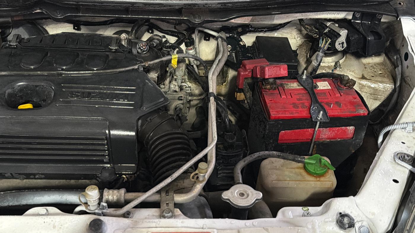 2017 Maruti Wagon R 1.0 VXI, Petrol, Manual, 20,374 km, Engine View - Left